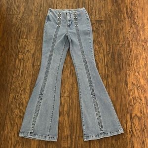 SkinnyGirl Maty High Rise Flare Jeans